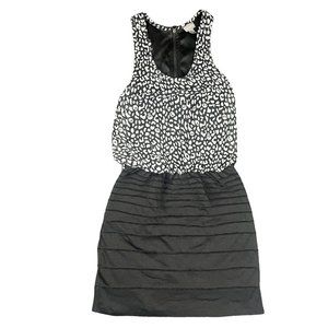 Vanity Vintage Rockabilly Skulls Sleeveless Dress Mini Skirt Zip Up Women's Sz S